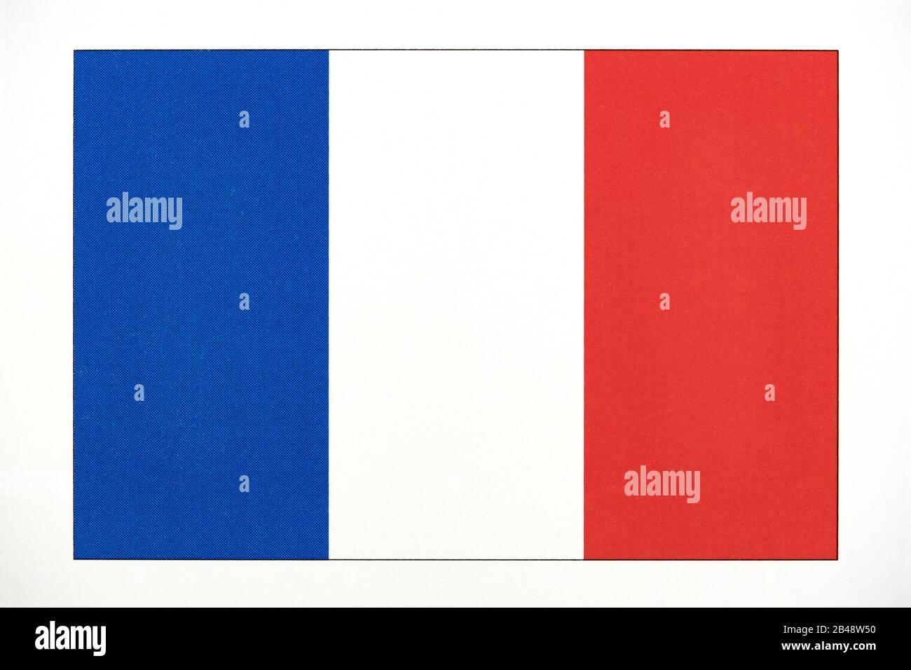 National flag of France. Stock Photo