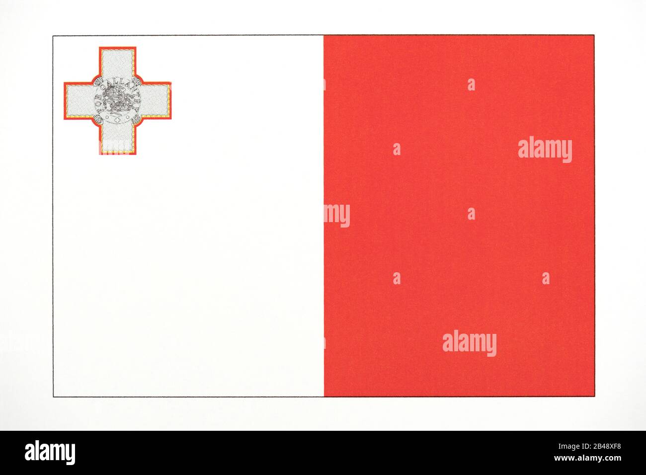 National flag of Malta Stock Photo Alamy