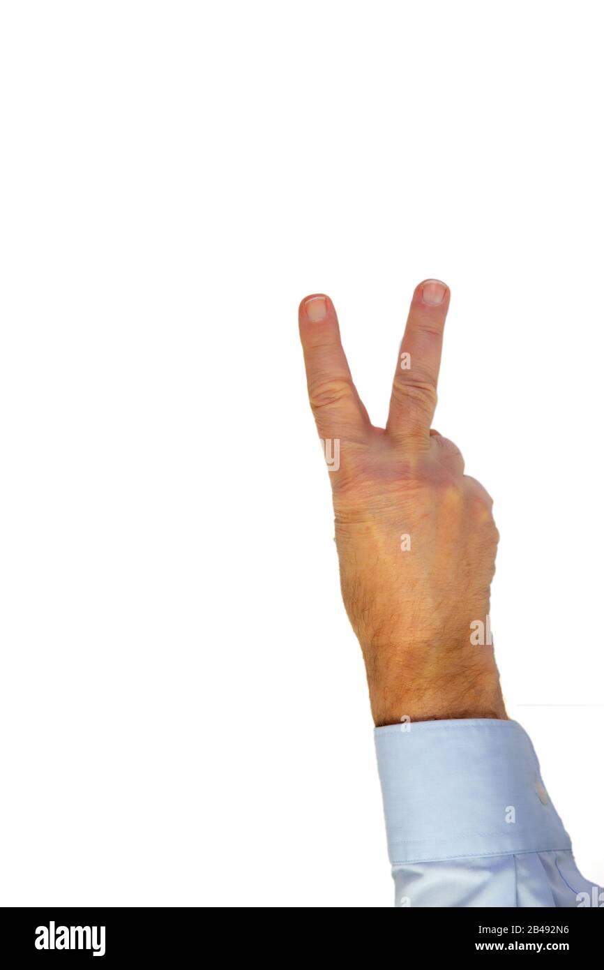 Peace symbol finger hi-res stock photography and images - Page 3 - Alamy, image size:866x1390