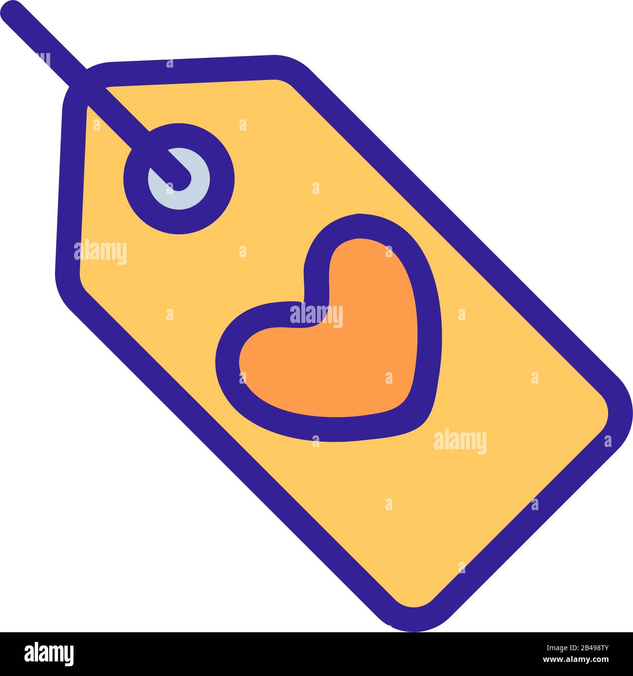 love note icon vector. Isolated contour symbol illustration Stock ...