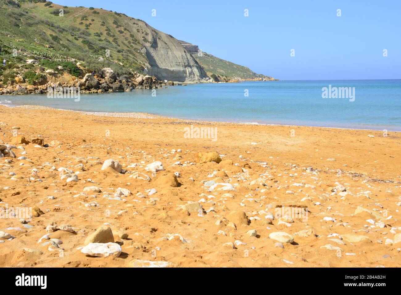 Ramla in Malta in March Stock Photo - Alamy