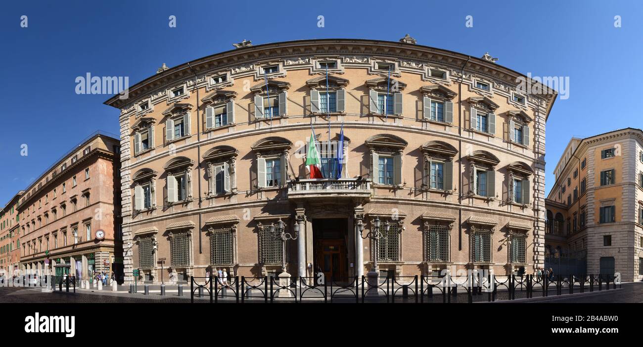 Palazzo Madama, Senat, Rom, Italien Stock Photo