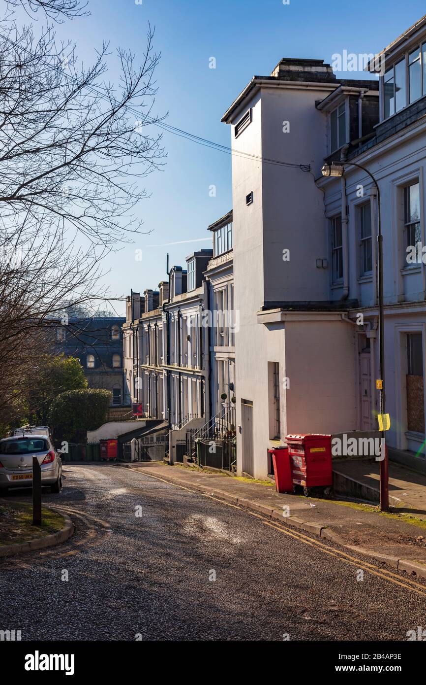 Attractive houses and flats on Mount Pleasant Avenue Tunbridge Wells