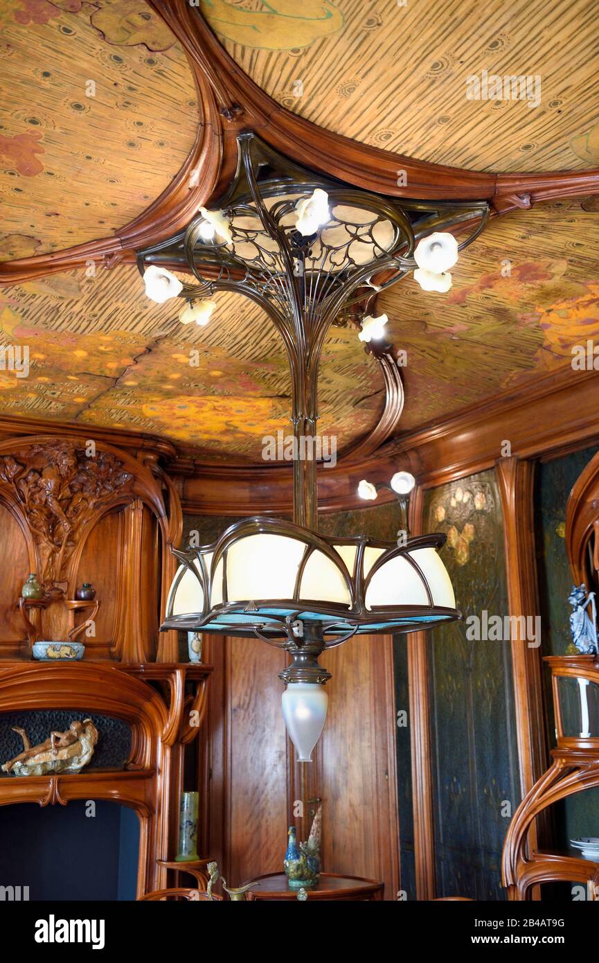 France, MeurtheetMoselle, Nancy, Ecole de Nancy Museum, the Art