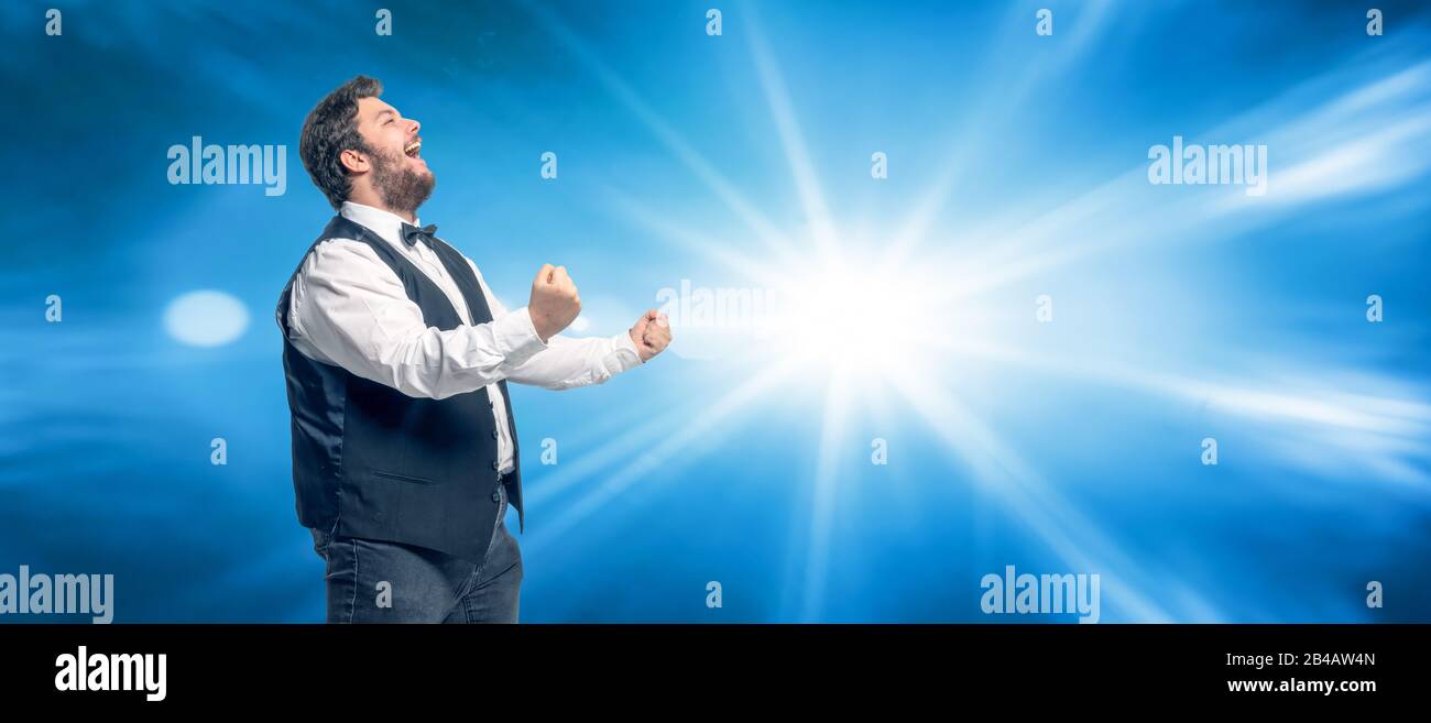 Boss Cheer High Resolution Stock Photography and Images - Alamy