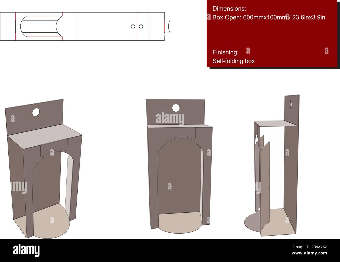 Bottle Packaging structural design die cut vector Stock Vector