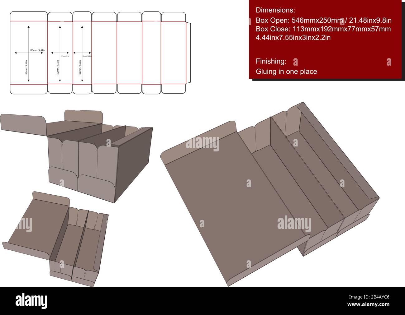 Dividers for many products die cut vector Stock Vector
