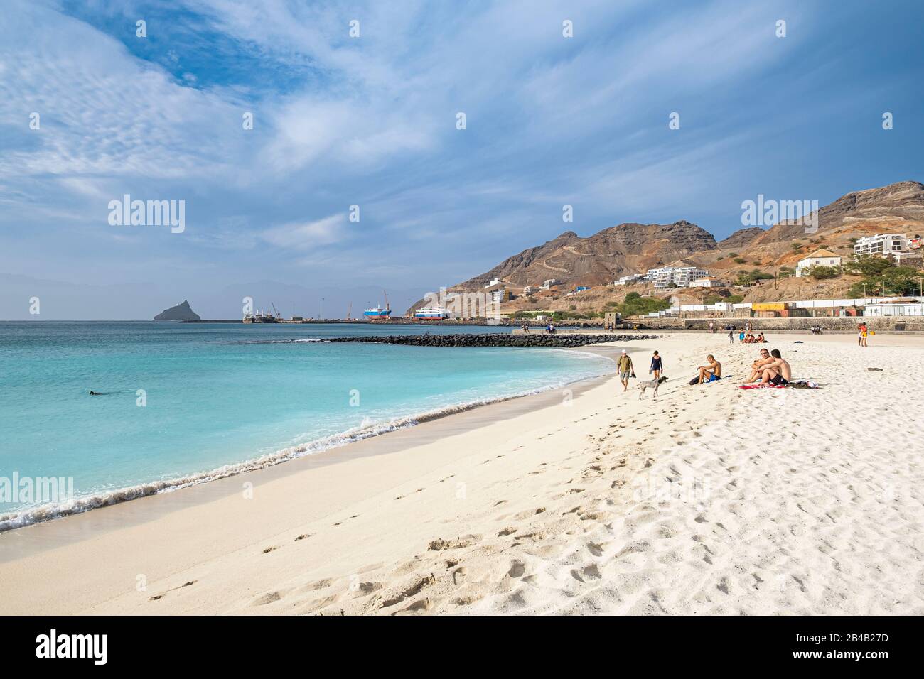 Cape Verde, Sao Vicente island, Mindelo, Laginha beach Stock Photo Alamy