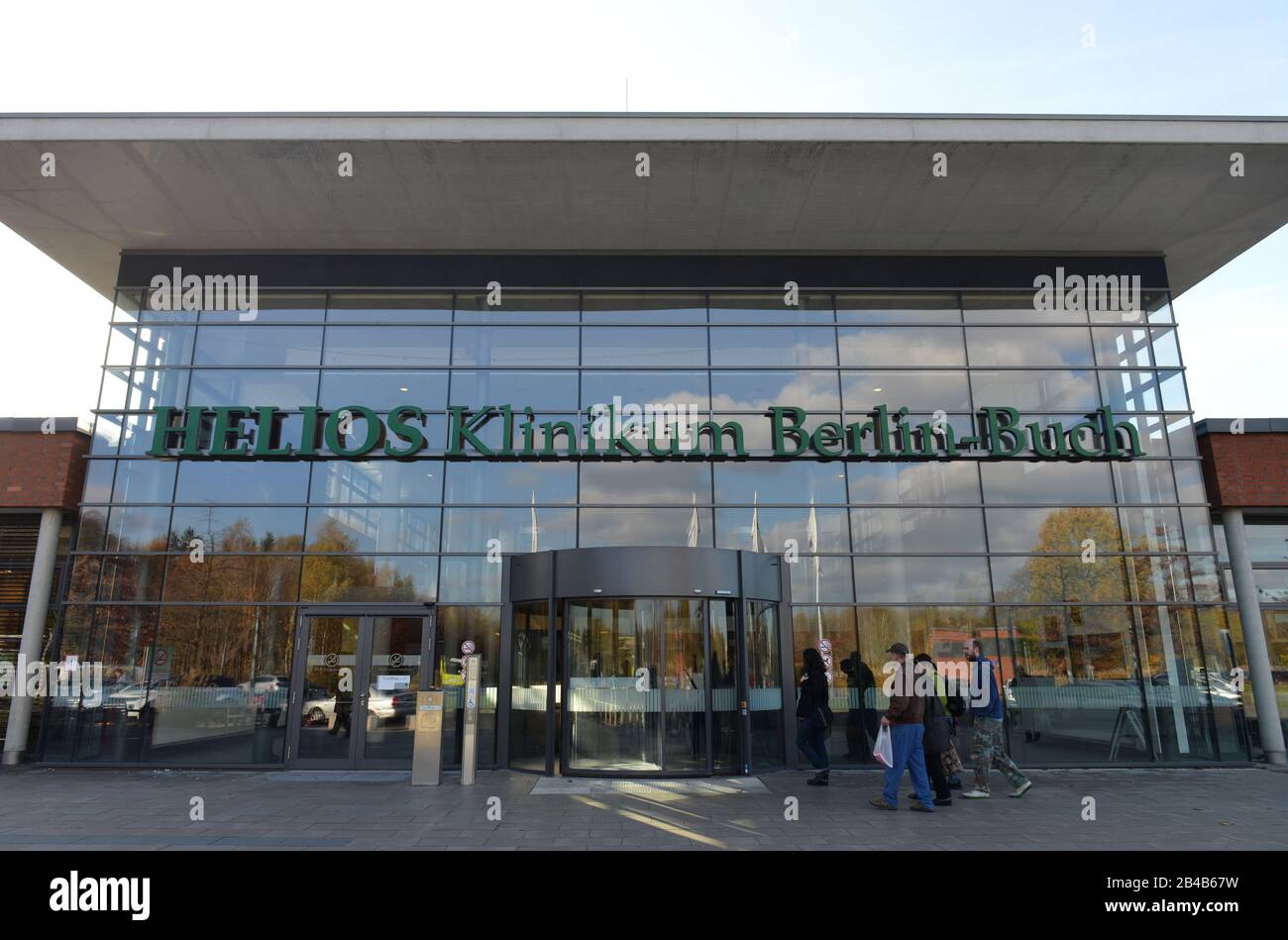 Neubau, Helios Kliniken, Buch, Berlin, Deutschland Stock Photo