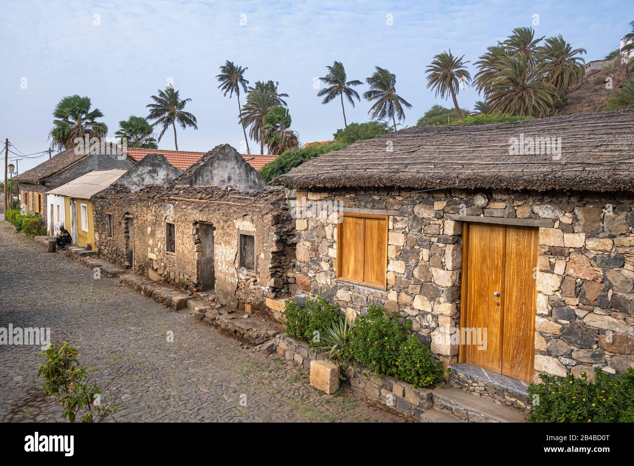 Cape verde cidade velha stone hires stock photography and images Alamy