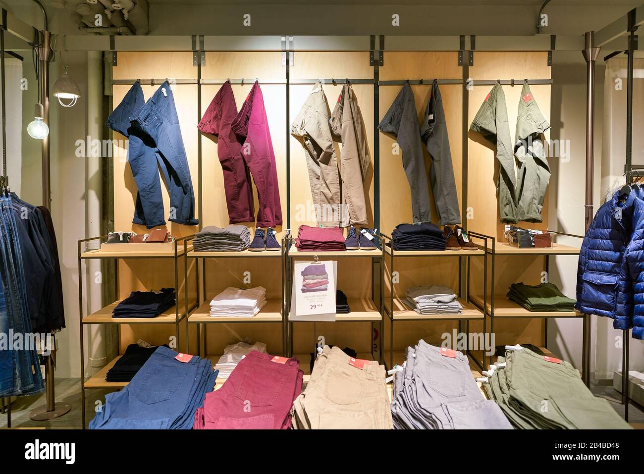 MILAN, ITALY - CIRCA NOVEMBER, 2017: interior shot of United Colors of  Benetton store in Milan Stock Photo - Alamy