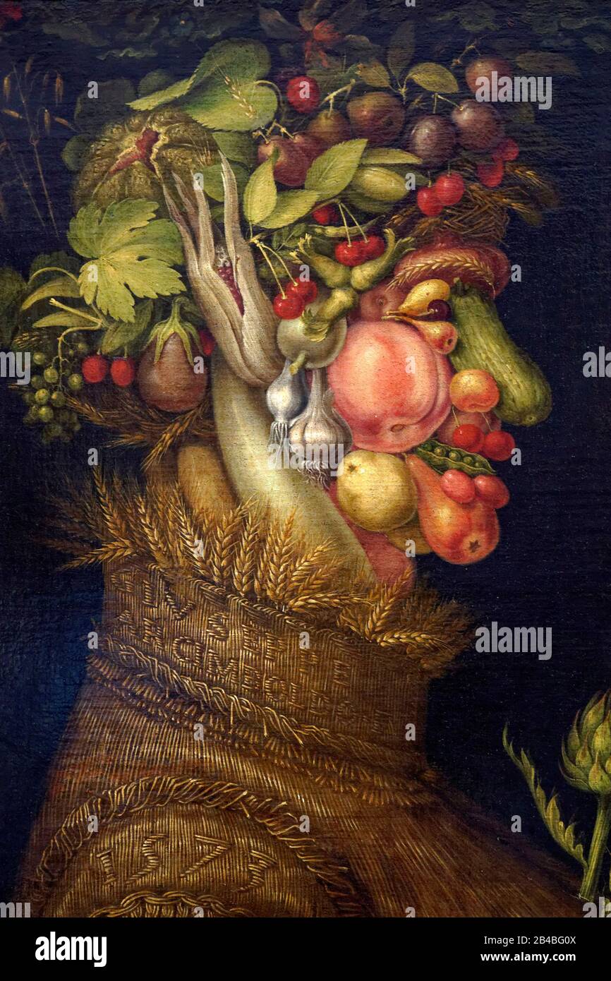 Giuseppe arcimboldo summer louvre hi-res stock photography and images ...