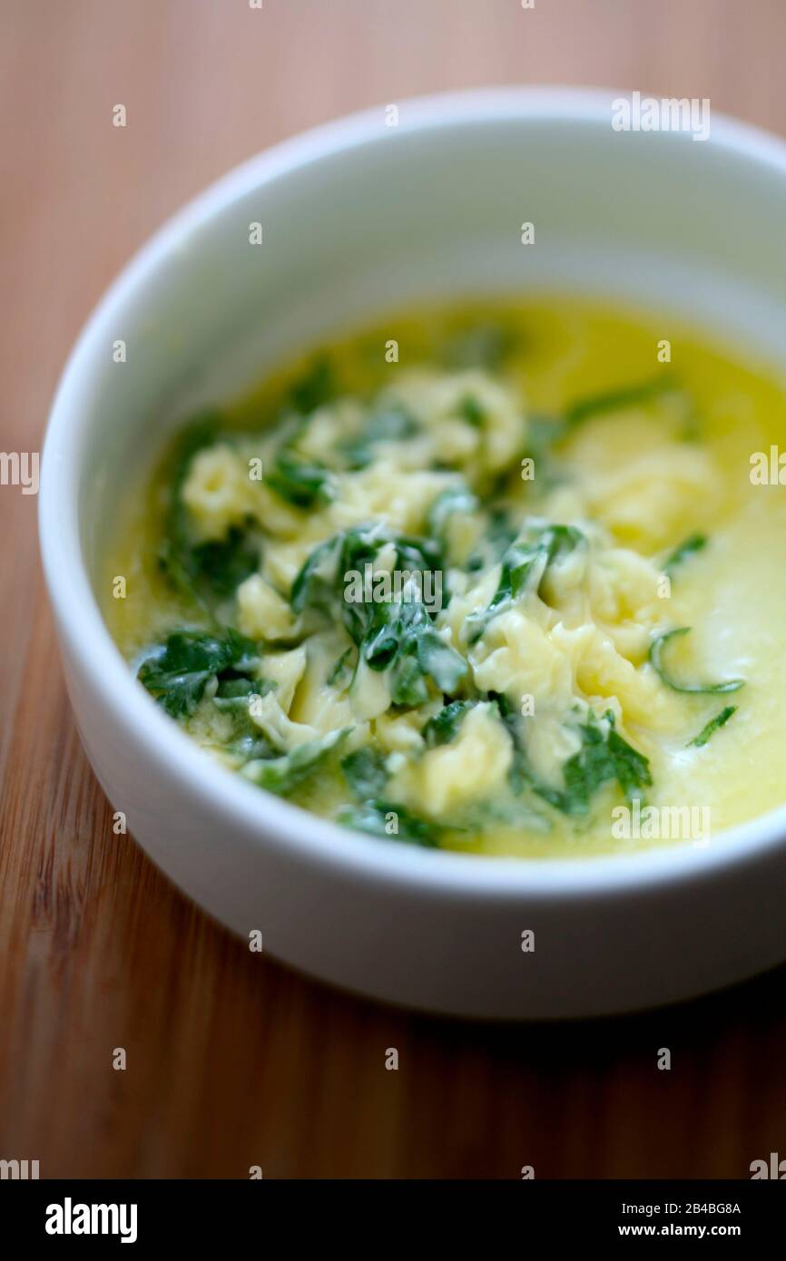 Garlic parsley butter Stock Photo Alamy
