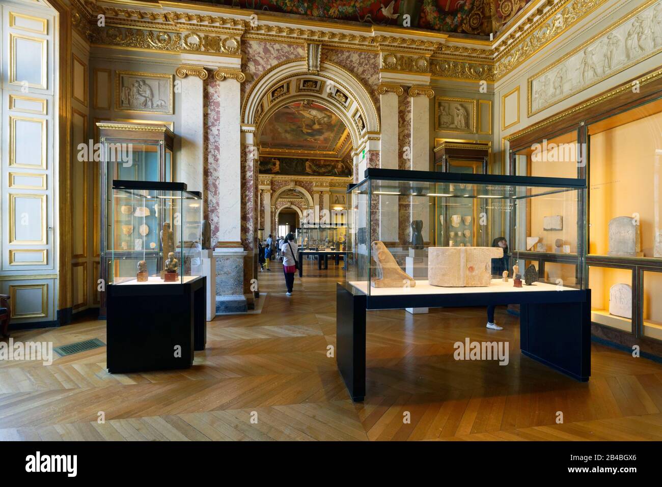 France, Paris, area listed as World Heritage by UNESCO, Louvre museum