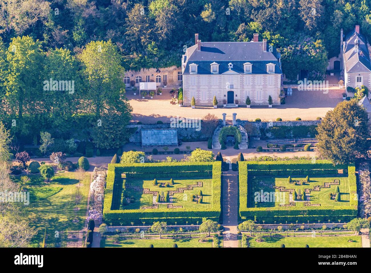 France, Indre et Loire, Pocé-sur-Cisse, castle of Fourchette, owned by Mick  Jagger Stock Photo - Alamy