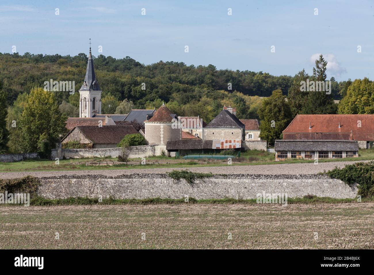 France, Indre et Loire, Chézelles Stock Photo Alamy