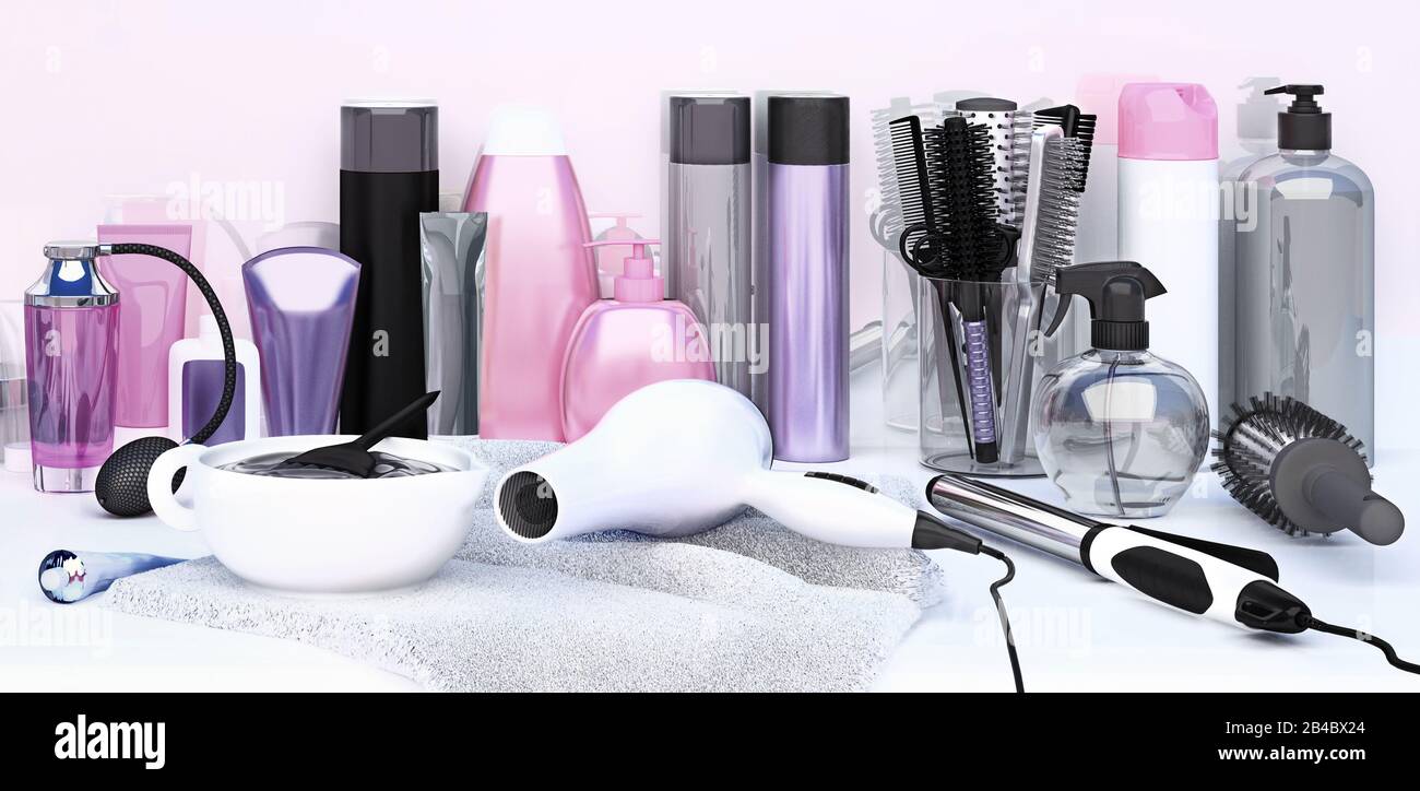 beauty salon tools