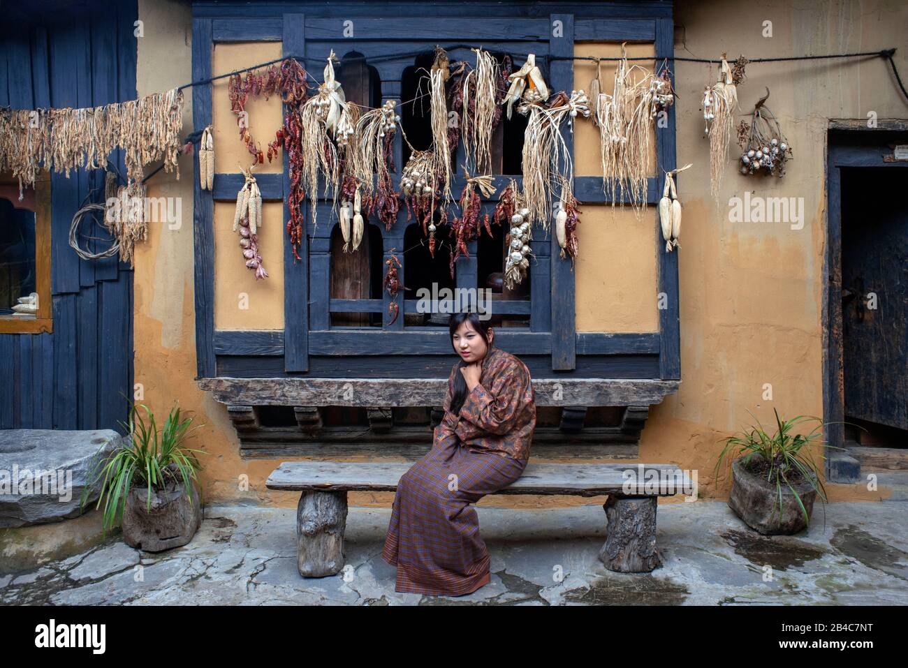 Simply Bhutan in Thimphu Bhutan. Interactive living museum that