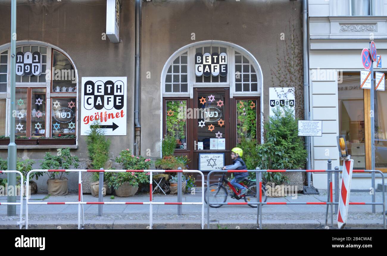 Beth Cafe, Tucholskystrasse, Mitte, Berlin, Deutschland Stock Photo