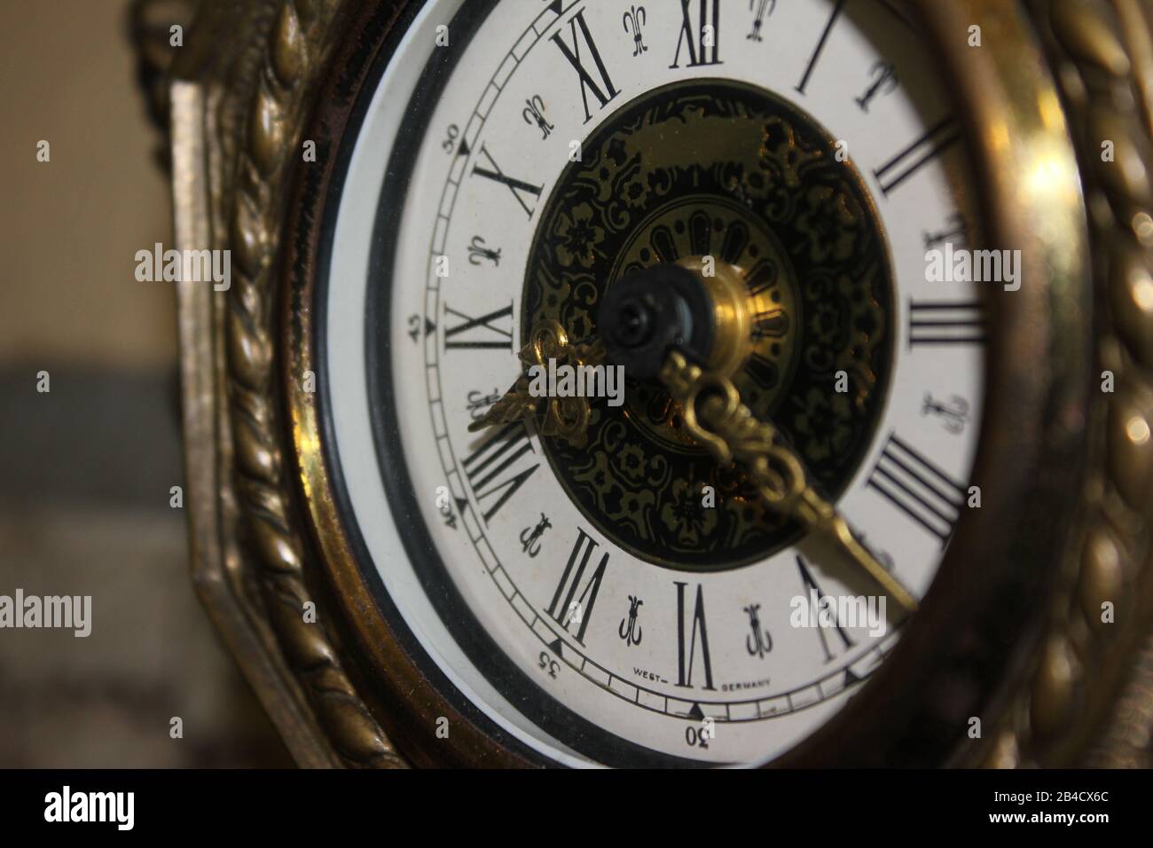 Roman Clock Timer Roman numbers on clock hi-res stock photography and images - Alamy