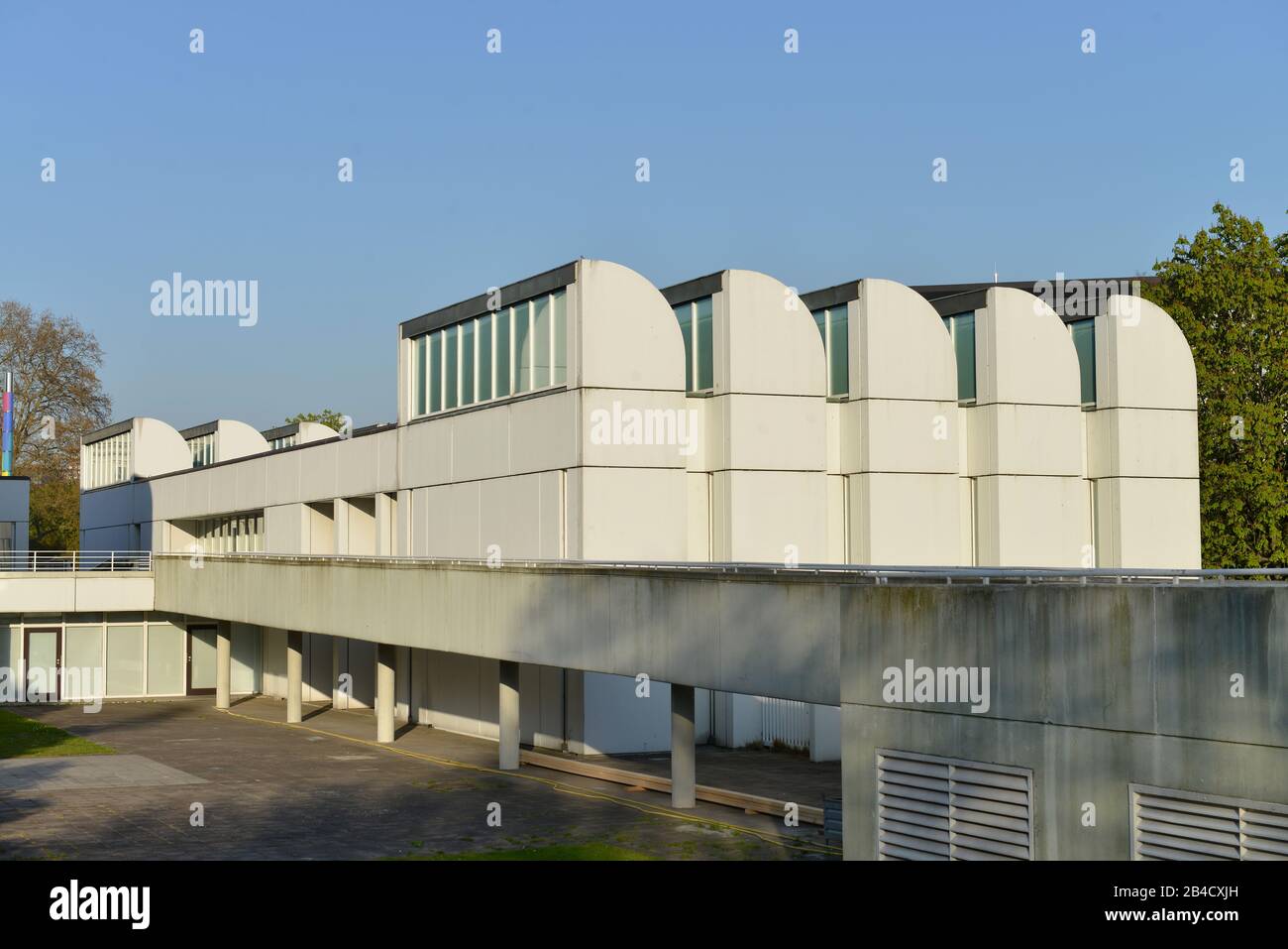Bauhaus-Archiv, Museum für Gestaltung, Klingelhoeferstrasse, Tiergarten, Berlin, Deutschland Stock Photo