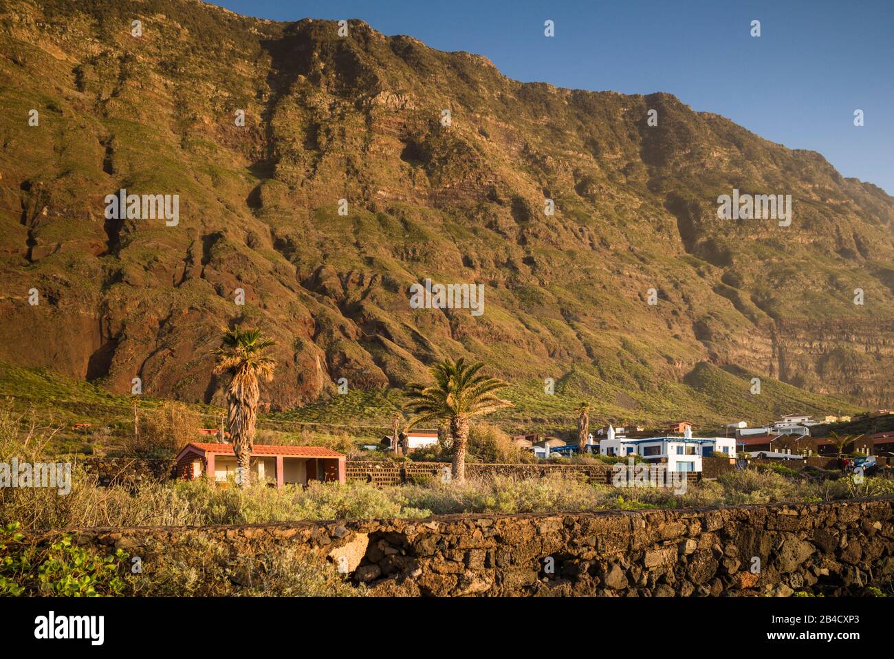 Spain, Canary Islands, El Hierro Island, Las Puntas, village architecture Stock Photo