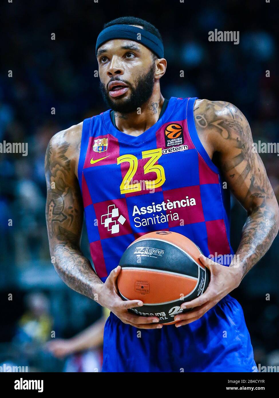 Berlin, Germany, March 04, 2020: Malcolm Delaney of FC Barcelona Basketball  during the EuroLeague match between Alba Berlin and FC Barcelona Stock  Photo - Alamy