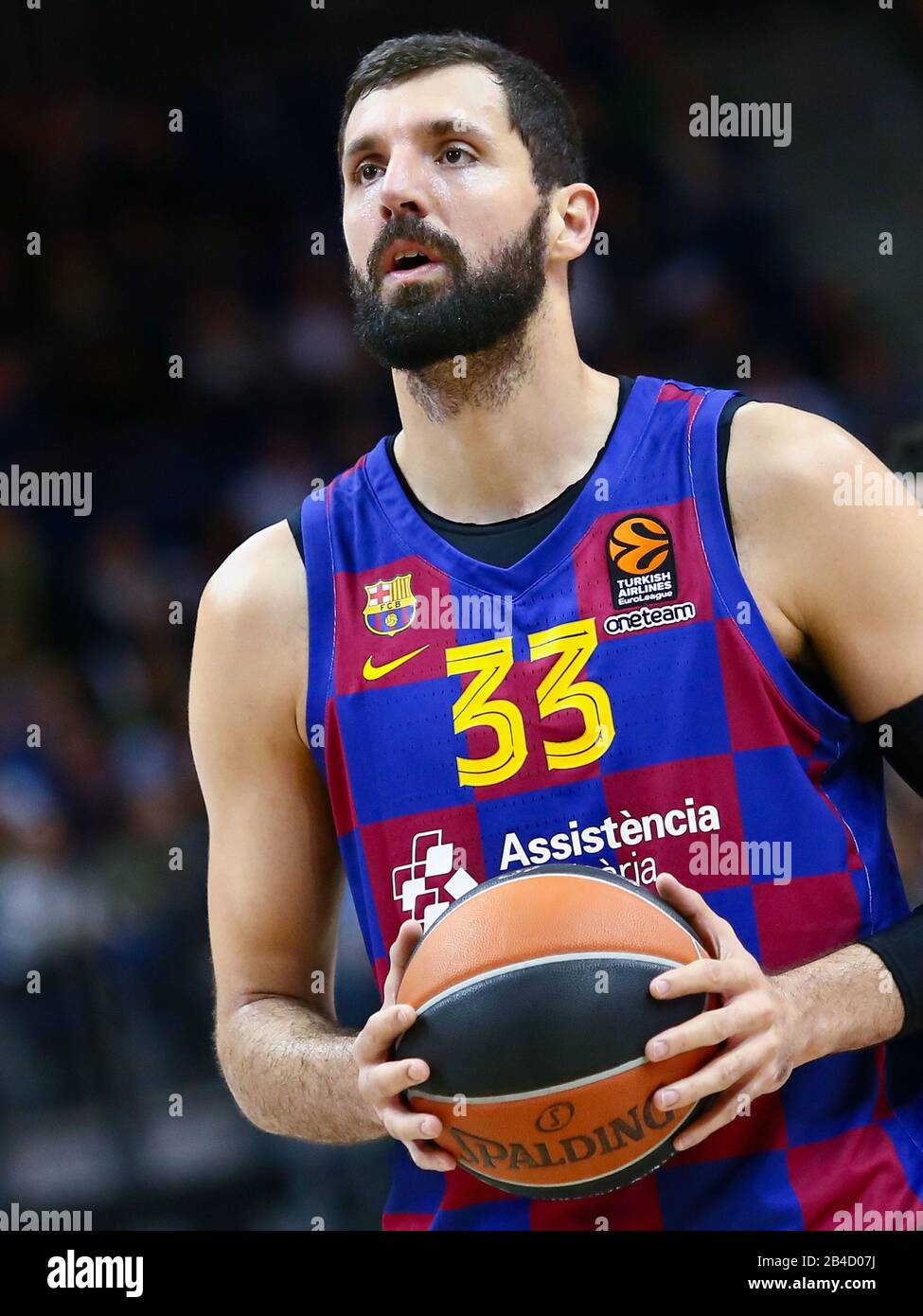 Berlin, Germany, March 04, 2020: Basketball player Nikola Mirotic of FC  Barcelona during the EuroLeague basketball match between Berlin and  Barcelona Stock Photo - Alamy