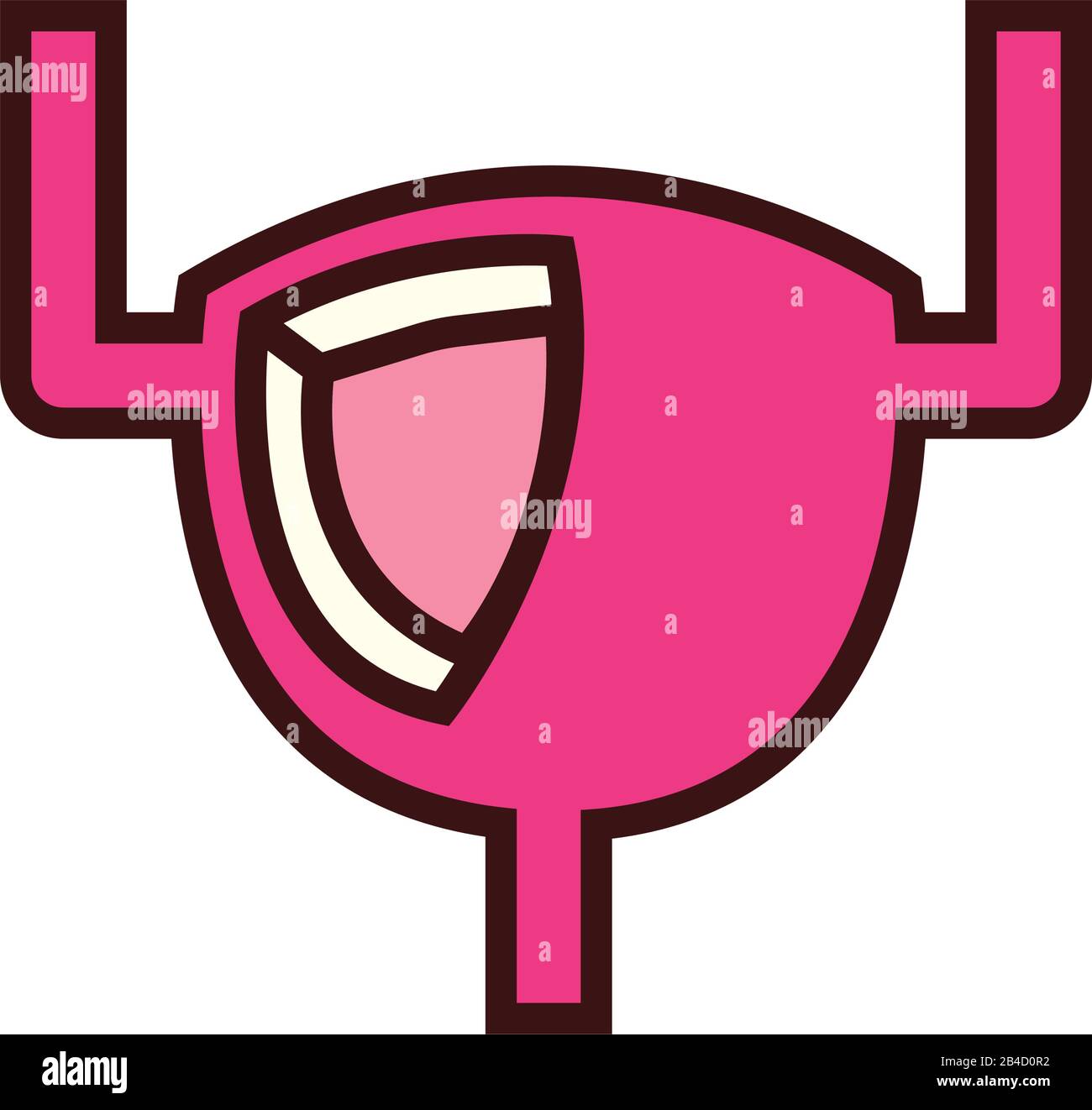 bladder human organ line and fill style Stock Vector Image & Art - Alamy