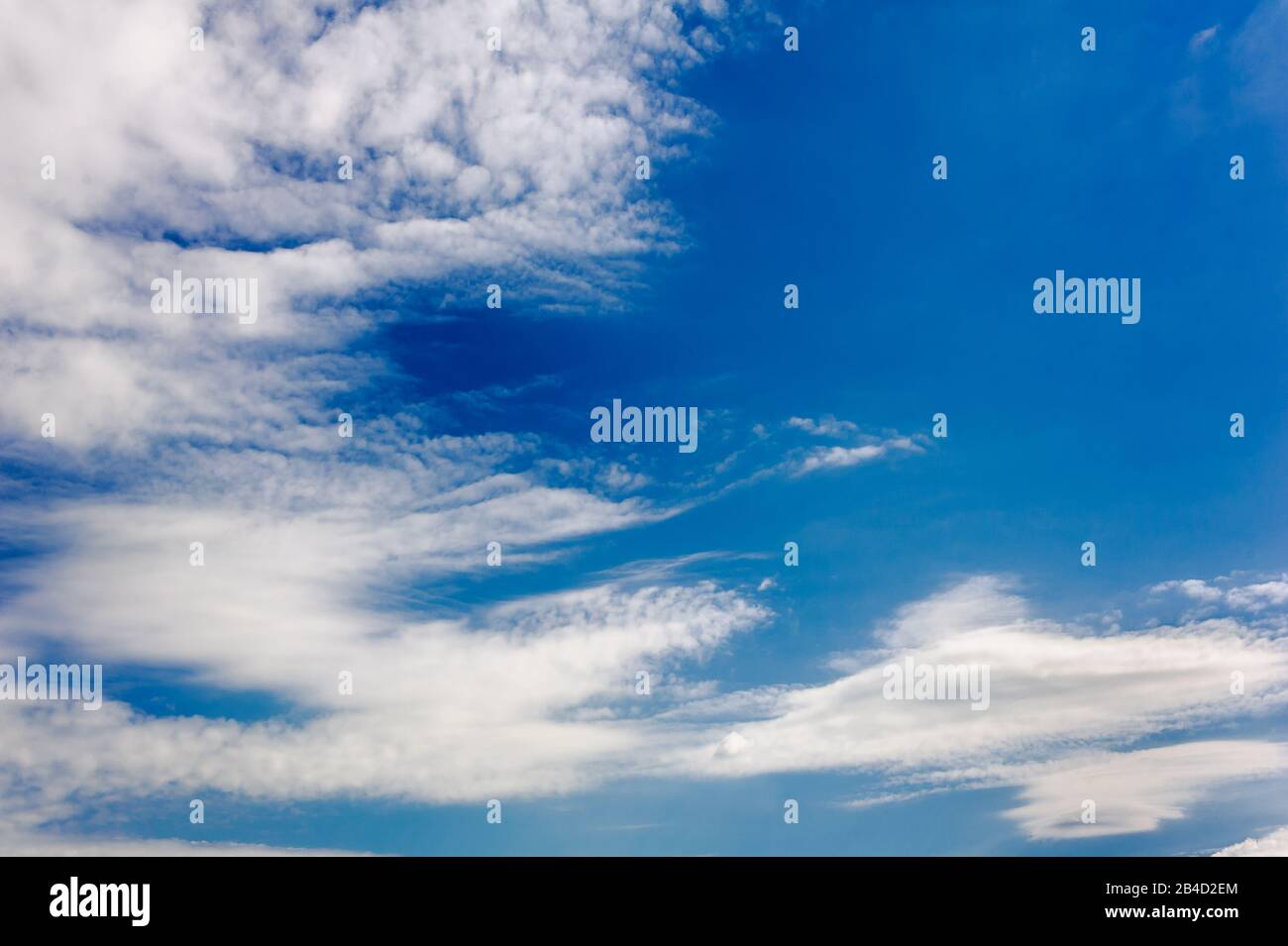 dramatic blue sky and clouds. cloudscape background Stock Photo - Alamy