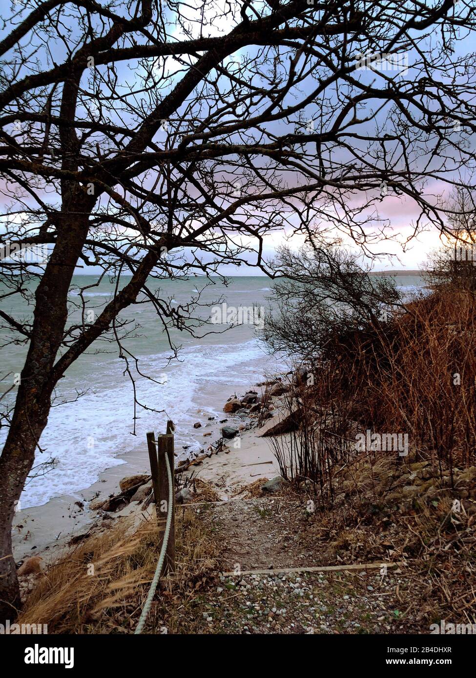 Als, Alsen, Insel, Landschaft, Strand, Dänemark Stock Photo