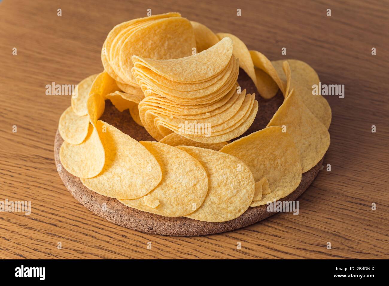 A Lot Of Potatoes Chips. Yellow Salted Potato Chips As Background. Chips  Texture. Stock Photo, Picture and Royalty Free Image. Image 74633133.