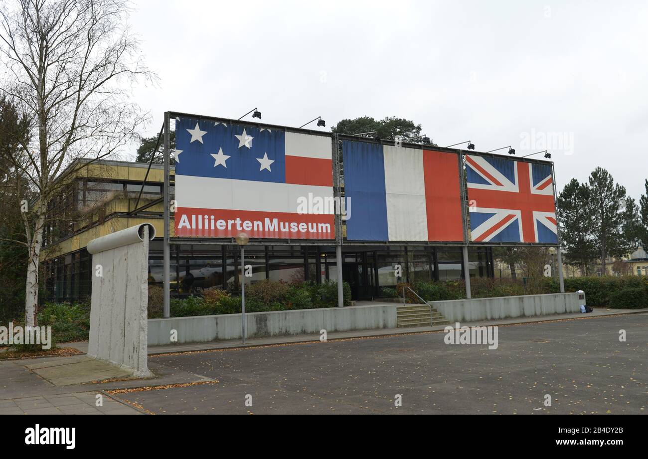 Alliiertenmuseum, Clayallee, Dahlem, Berlin, Deutschland Stock Photo