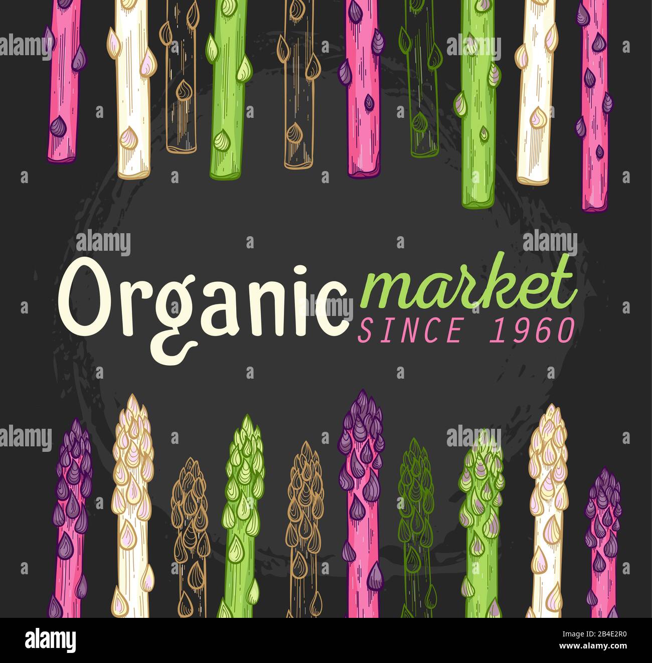 Cook market Stock Vector Images Alamy