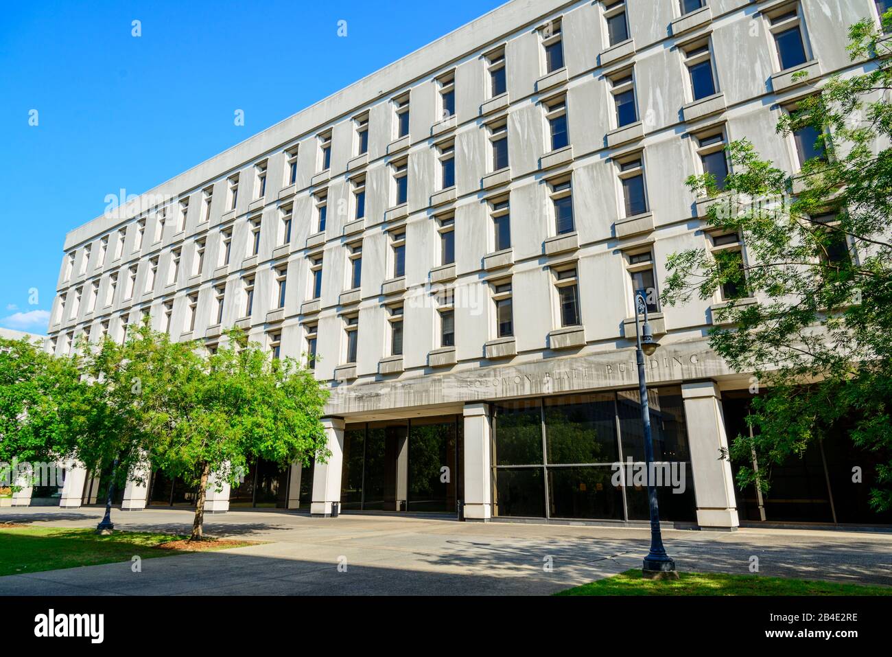 Solomom Blatt building Columbia South Carolina home of the Statehouse Capital building with a rich history Stock Photo