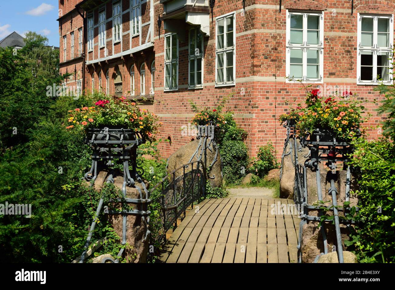 Europe, Germany, Hamburg, Bergedorf, Bergedorf Castle from the 17th ...