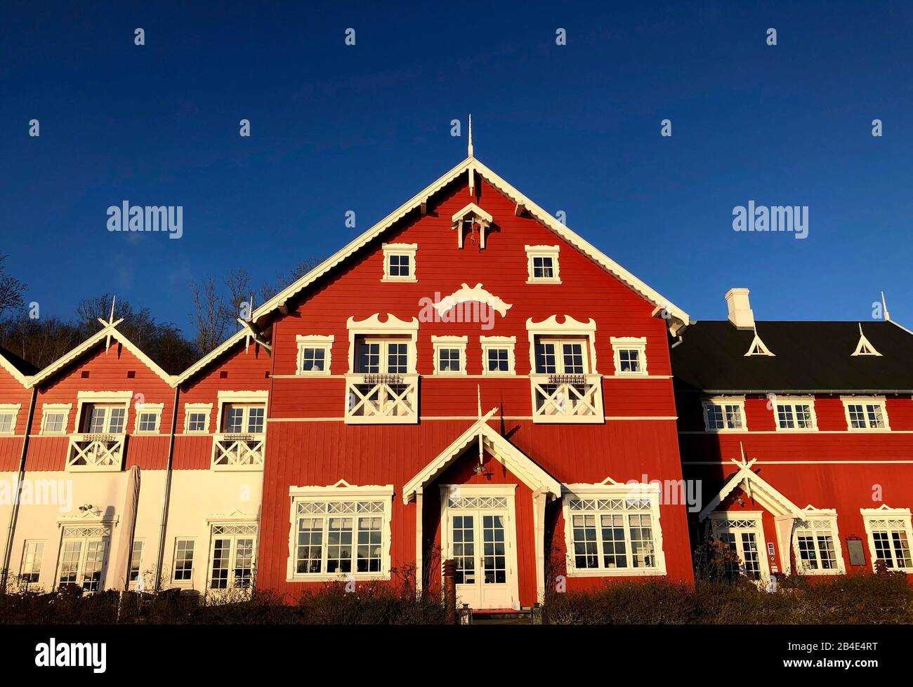 Hotel; Als; Alsen; Insel; Dänemark Stock Photo