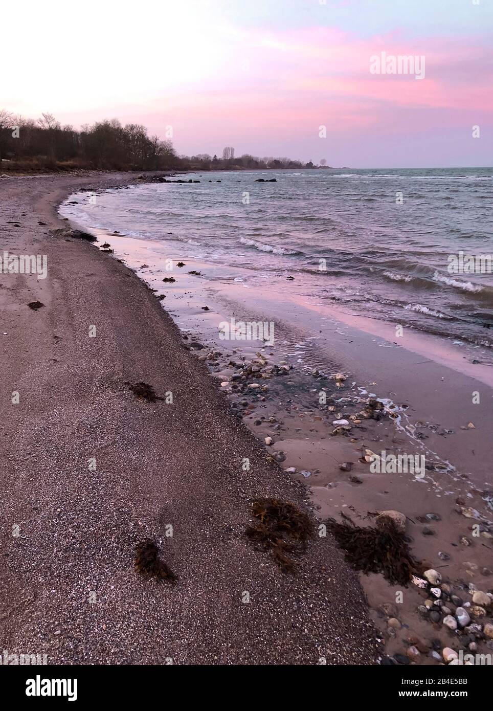 Strand; Als; Alsen; Insel; Landschaft; Dänemark Stock Photo