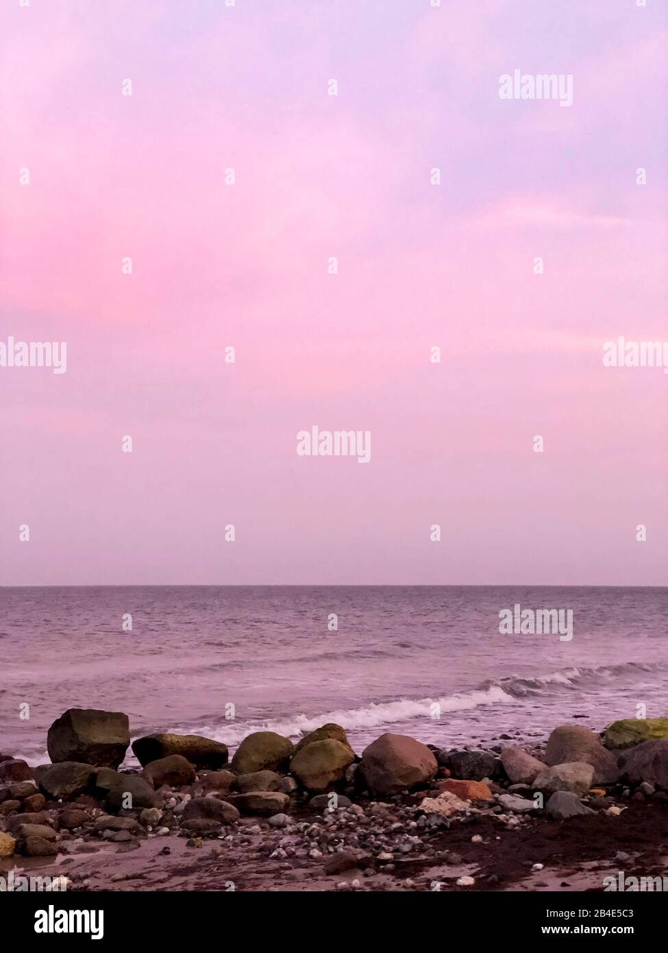 Strand; Als; Alsen; Insel; Landschaft; Dänemark Stock Photo