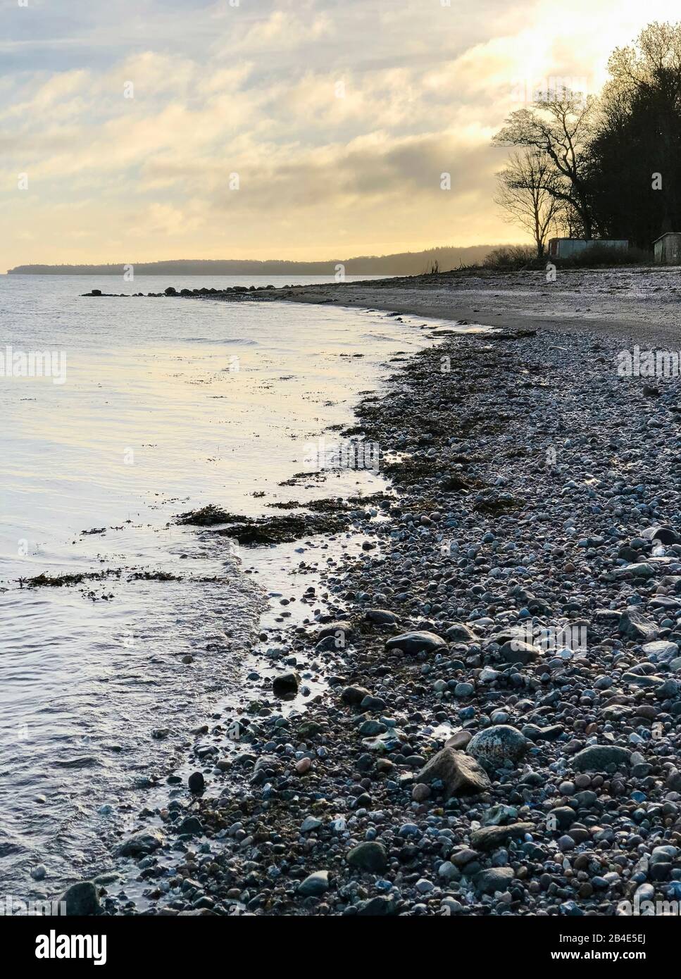 Meer; Strand; Als; Alsen; Insel; Landschaft; Dänemark Stock Photo