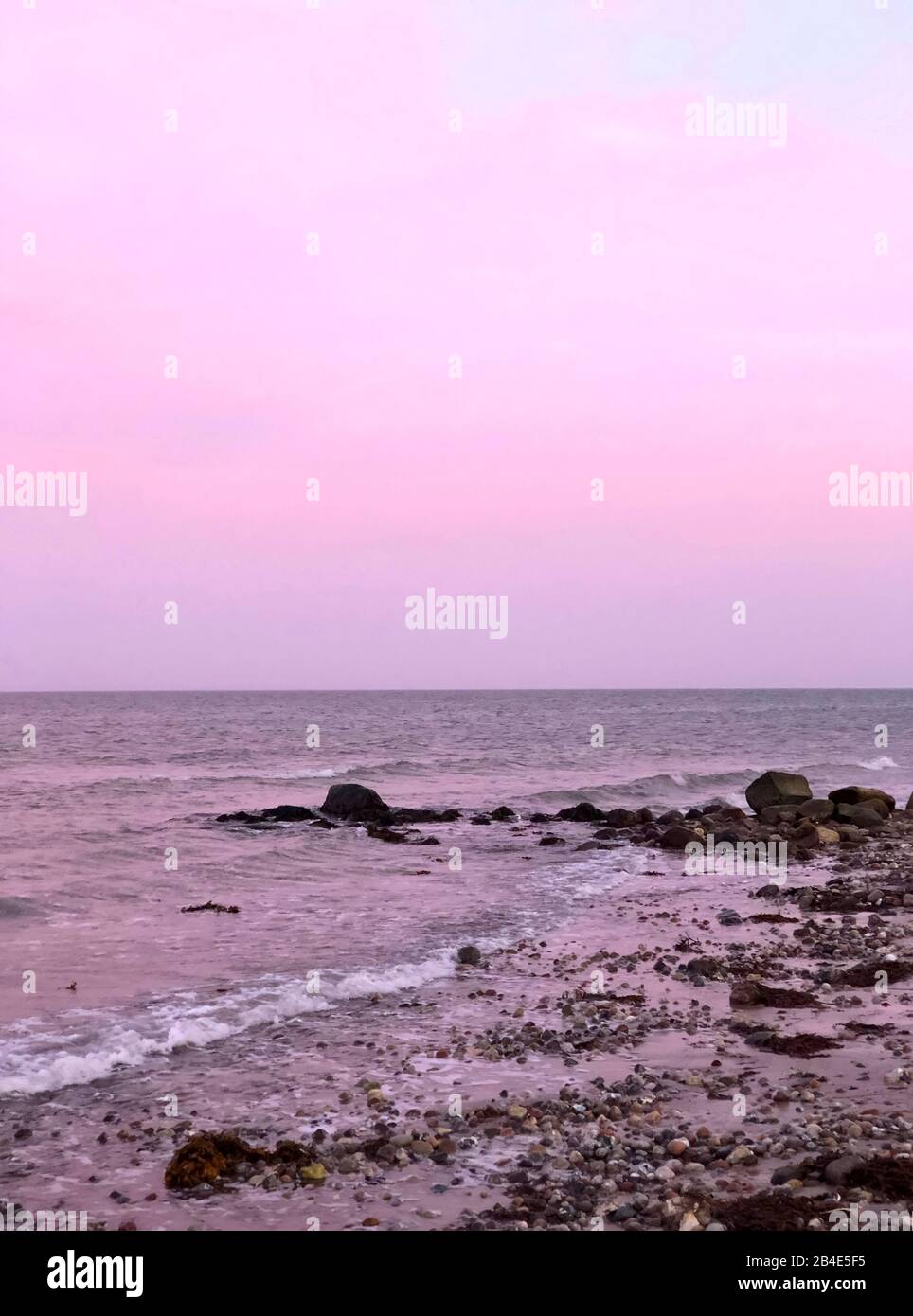Strand; Meer; Als; Alsen; Insel; Landschaft; Dänemark Stock Photo