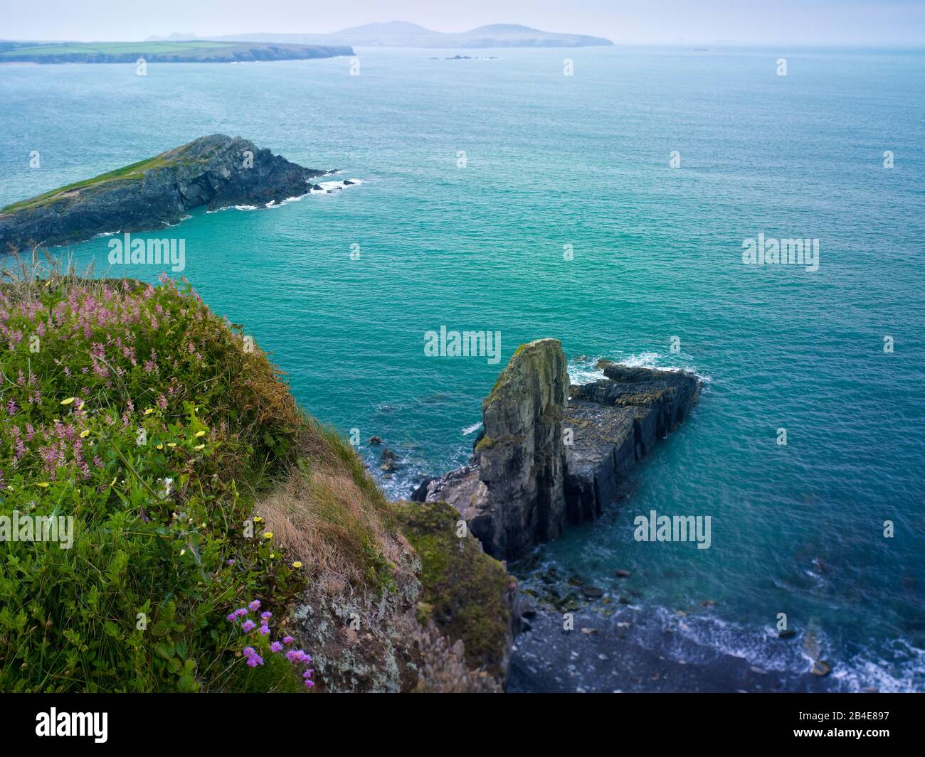 Europe, UK, UK, Wales, Pembrokeshire Coast National Park, Rocky Coast