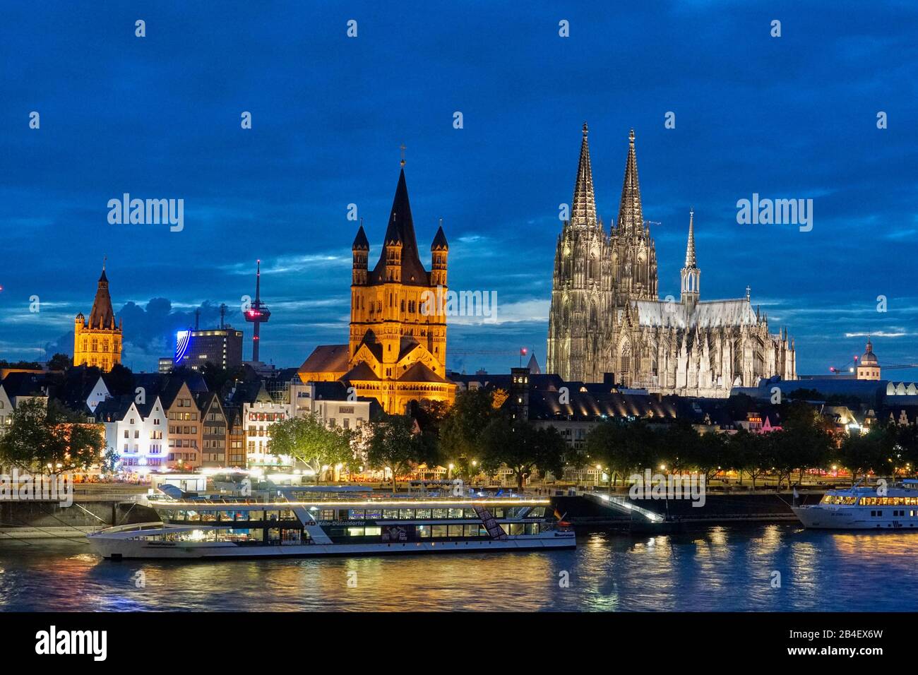 Catholic church in cologne, germany hi-res stock photography and images