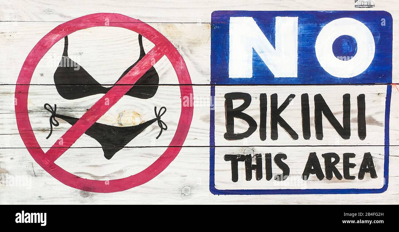 No bikini hi-res stock photography and images - Alamy