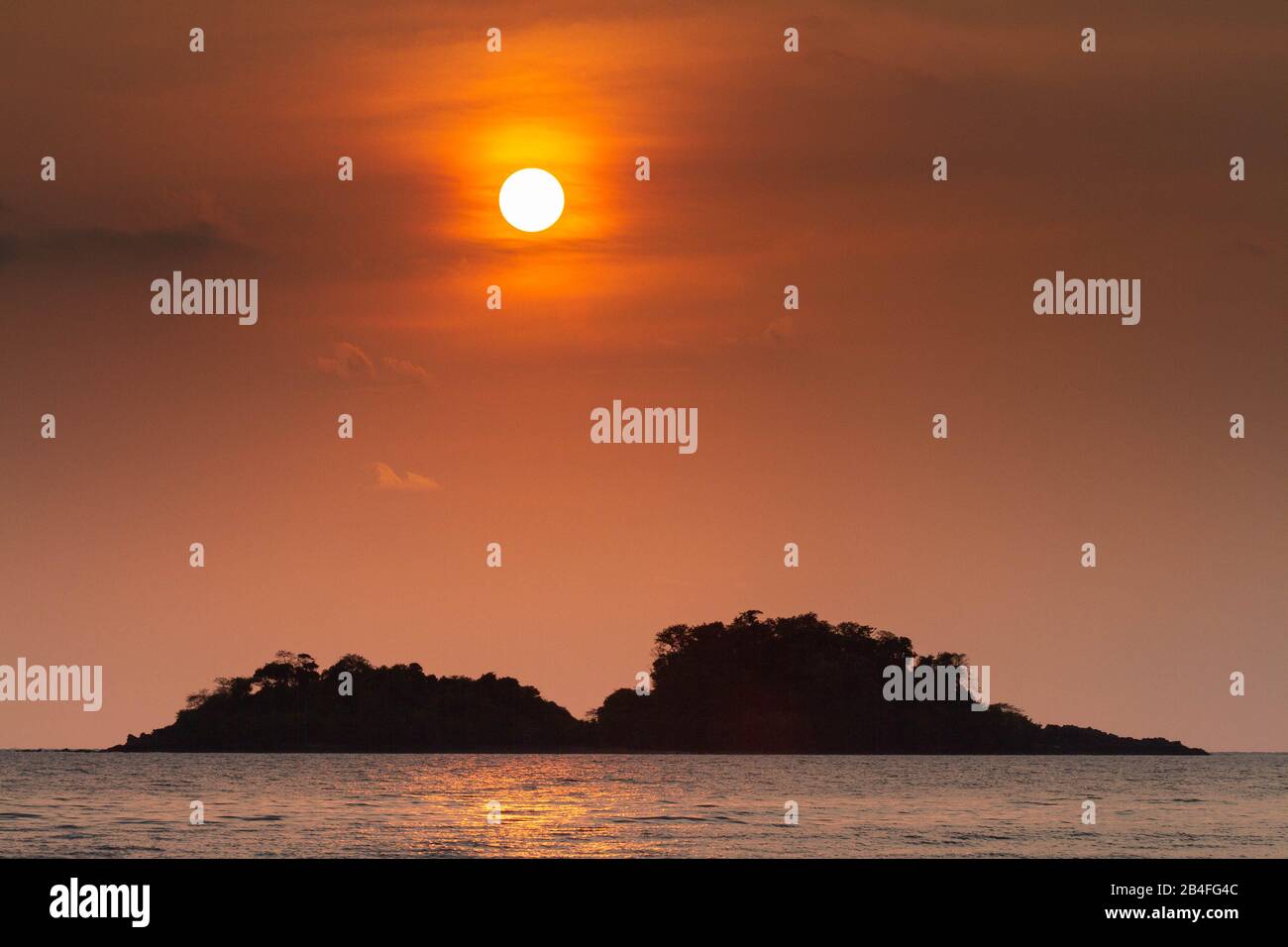 Koh Chang Sunset Stock Photo