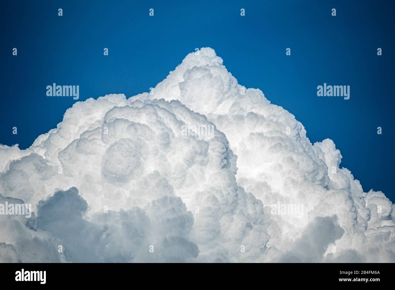 Cumulonimbus clouds Stock Photo