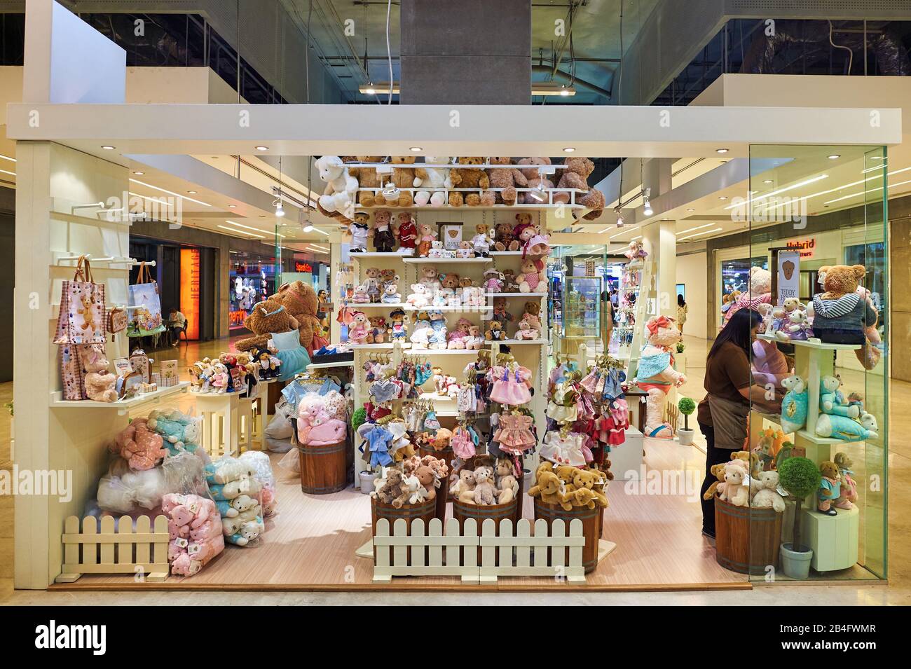 BANGKOK, THAILAND CIRCA JUNE, 2015 soft toys on display at a store