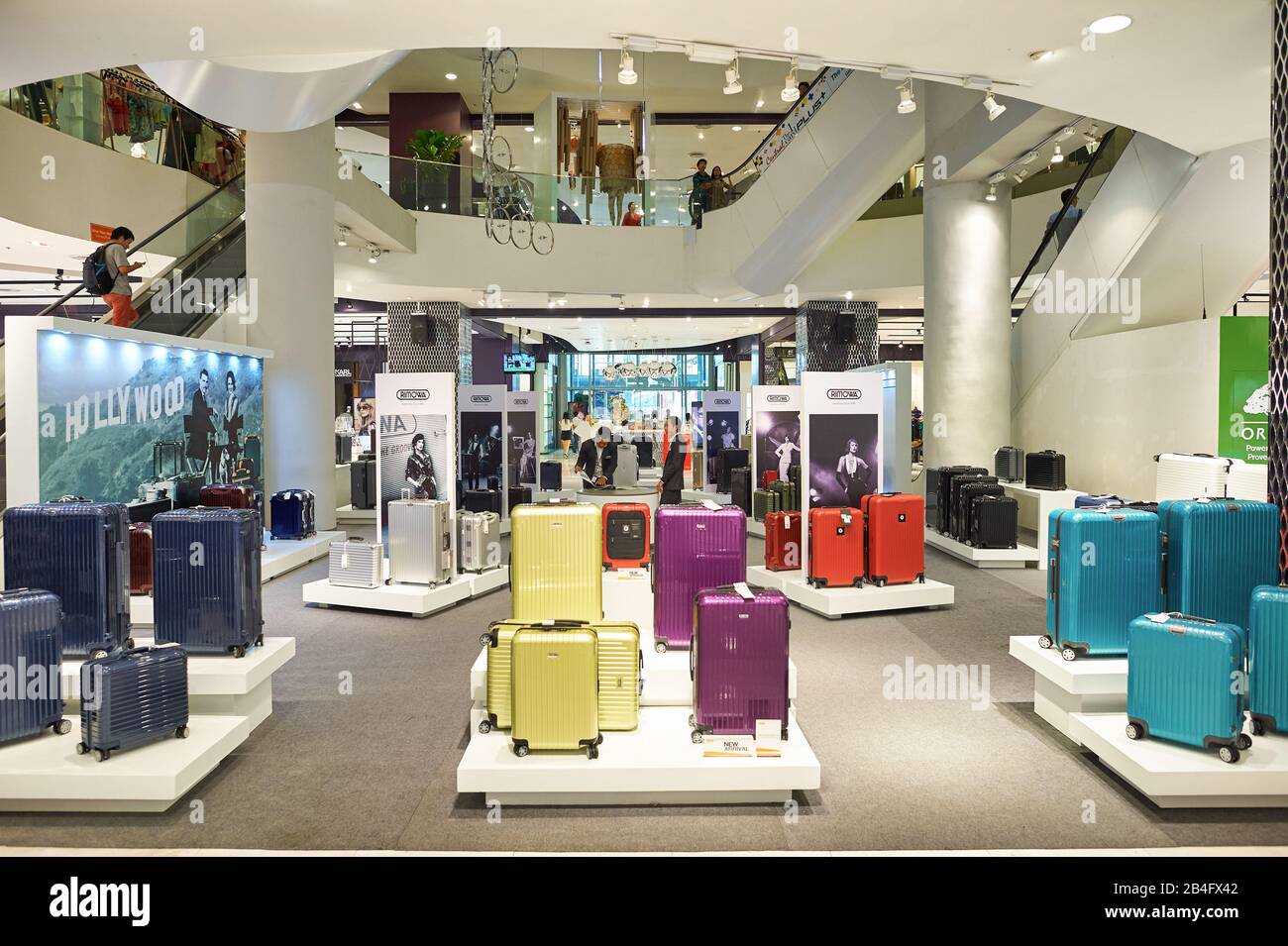 BANGKOK, THAILAND CIRCA JUNE, 2015 baggage on display at a store in