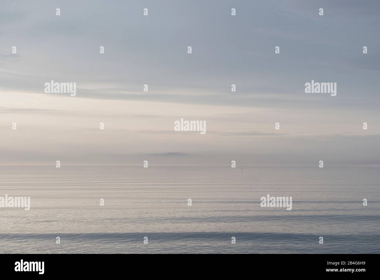 Estland, Nordküste, Ostsee, Nebel Stock Photo