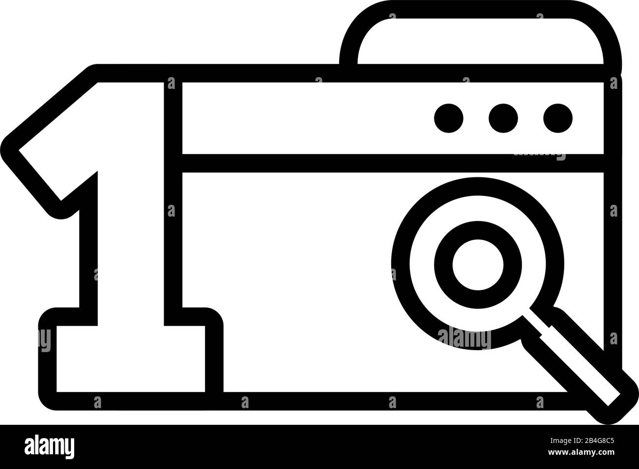 website code optimization and web programming process on white ...